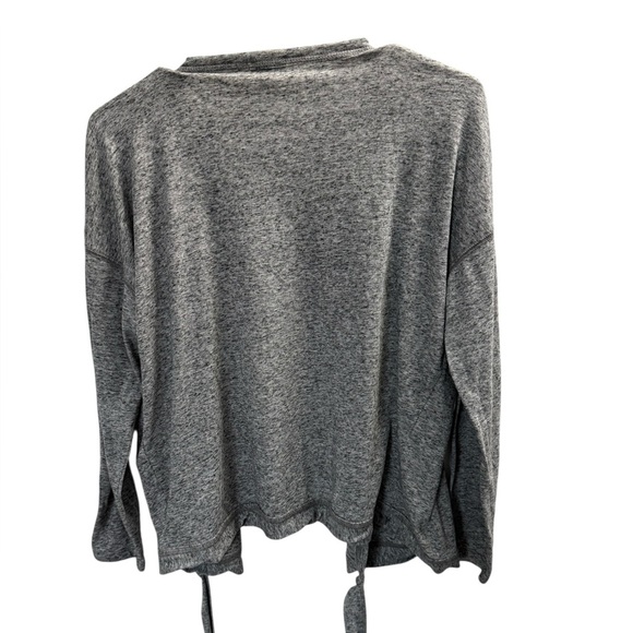 J.Crew Gray Open Front Knit Cardigan Sweater (Size L) - Picture 5 of 5